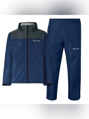 New Frogg Toggs® Men's Vapor Rain Suit Set Jacket/Pants XL/XXL $80